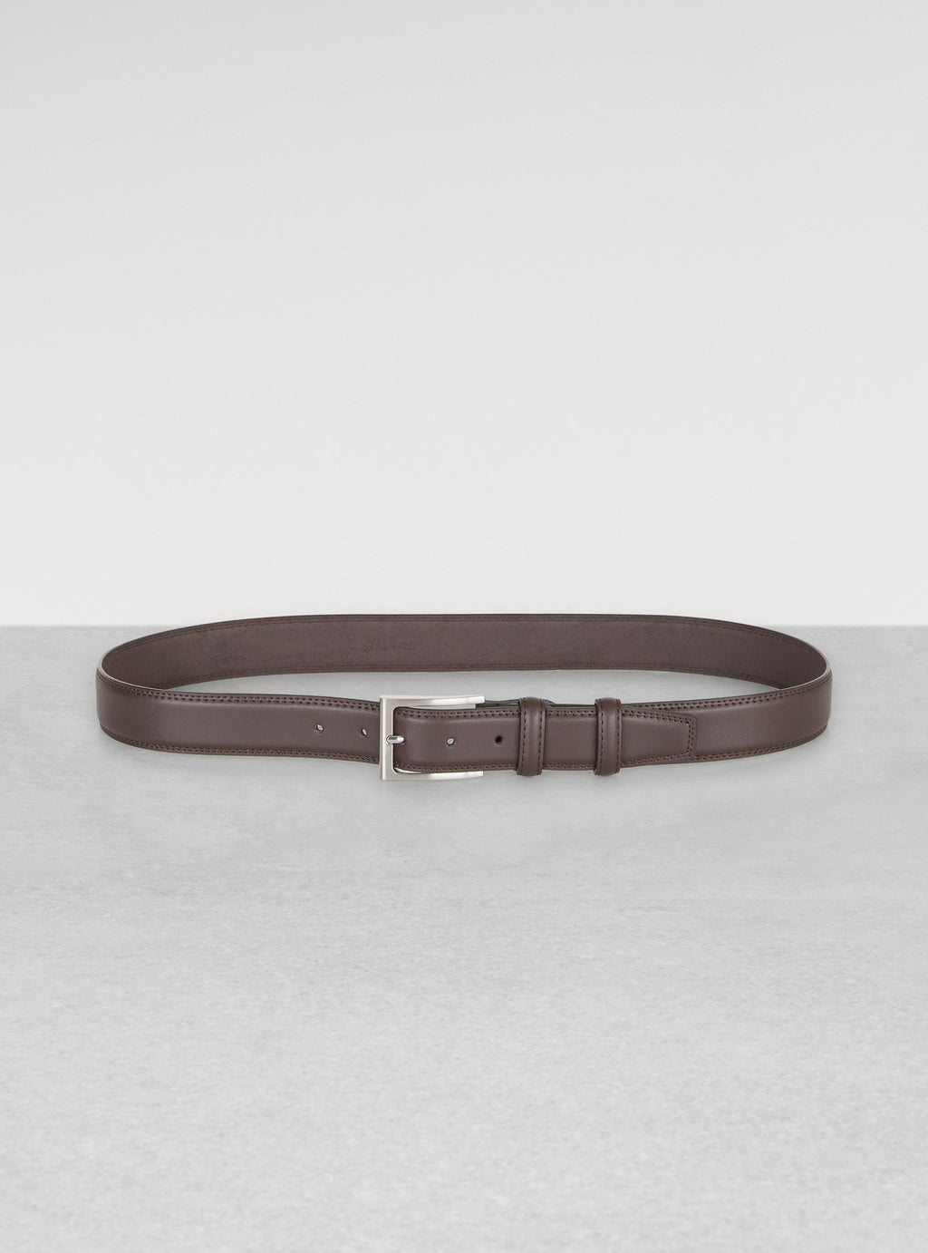 Cintura classica in pelle-0