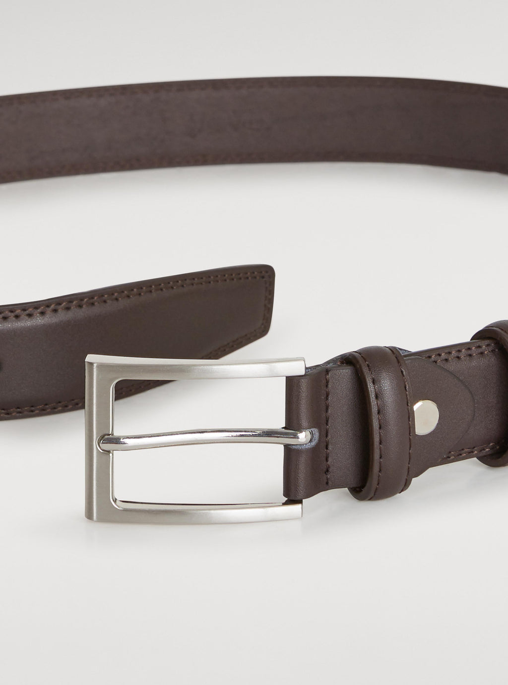 Cintura classica in pelle-1