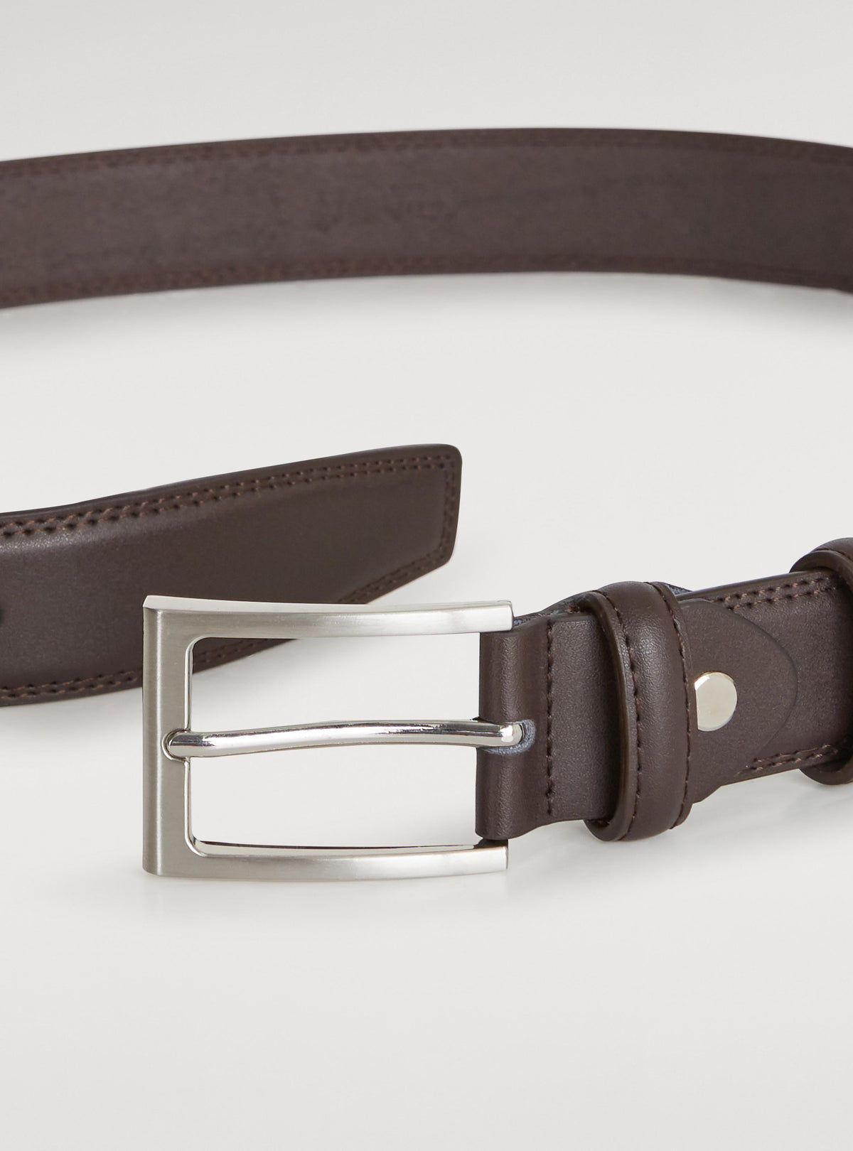 Cintura classica in pelle-1