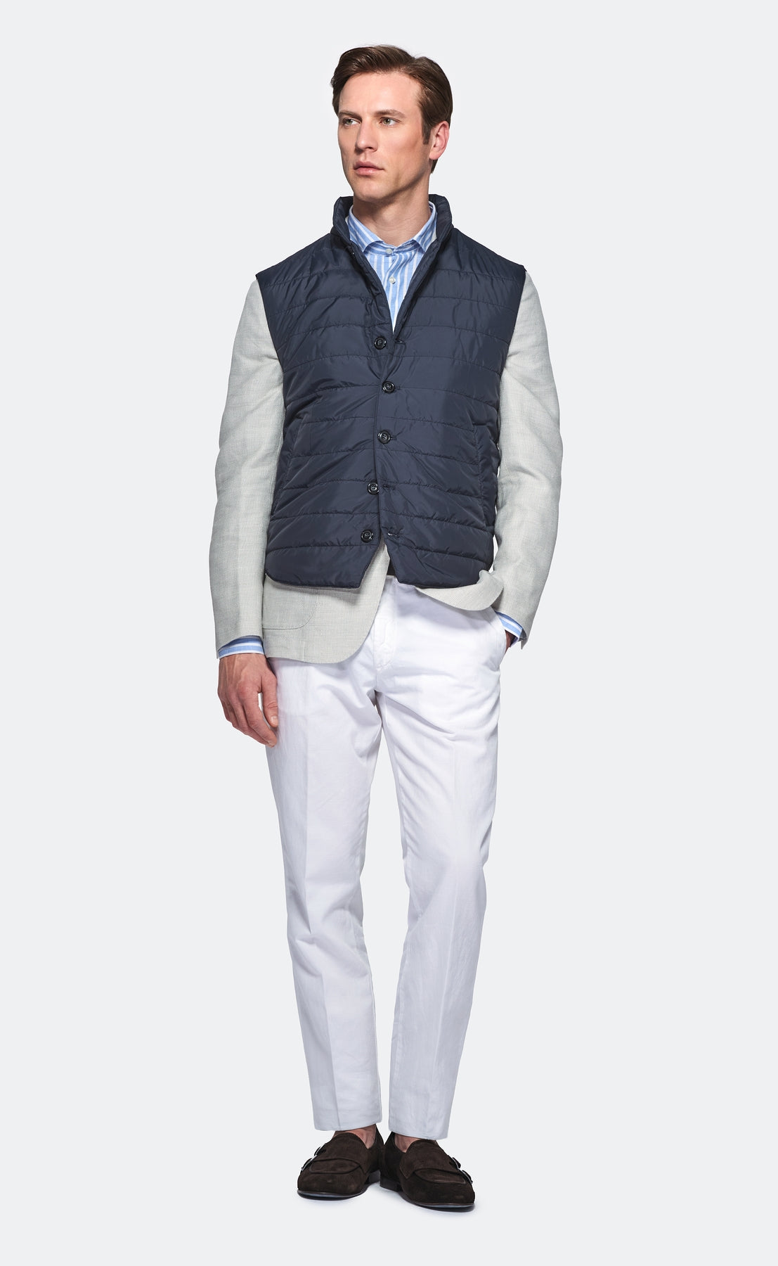 Gilet trapuntato in nylon-3