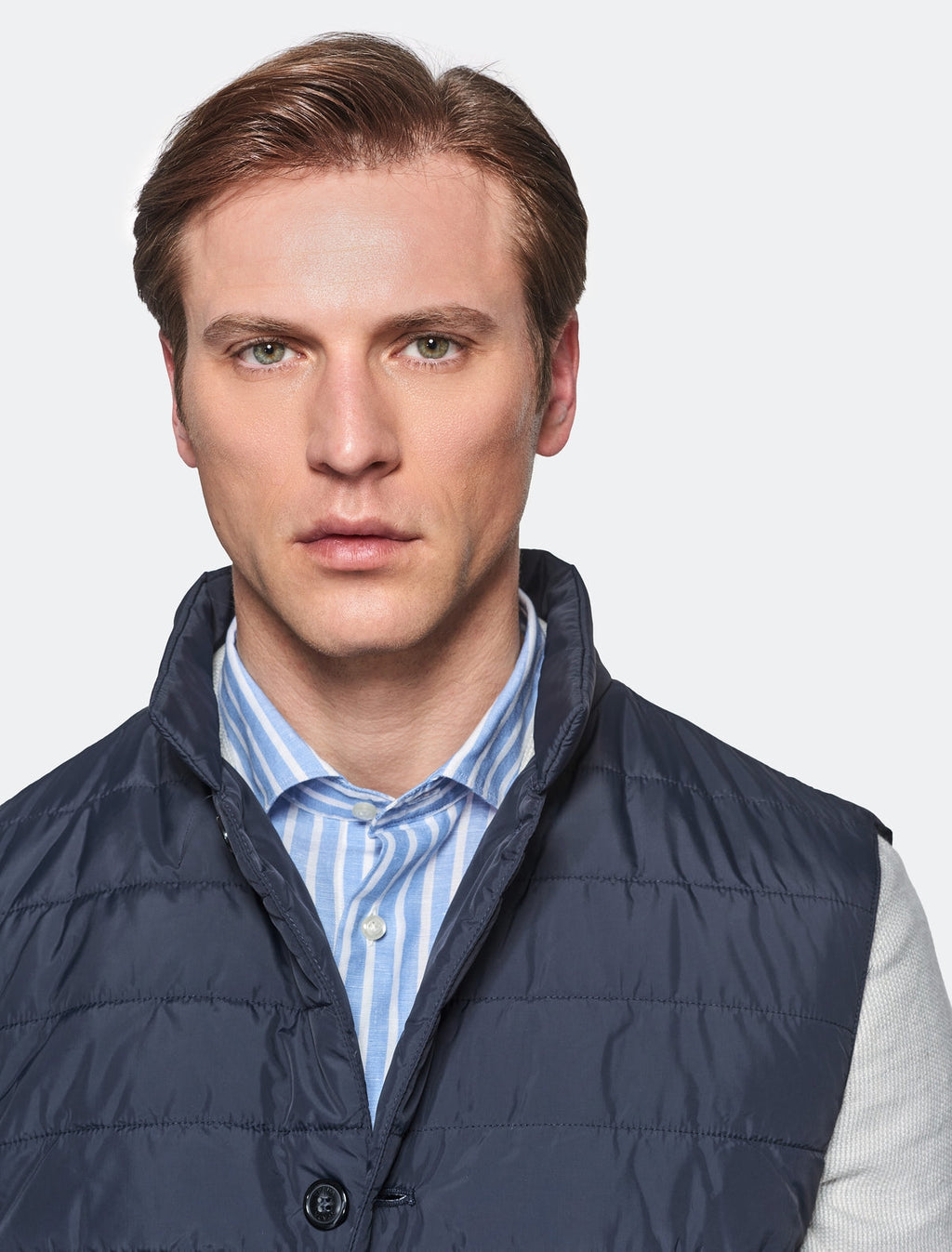 Gilet trapuntato in nylon-1
