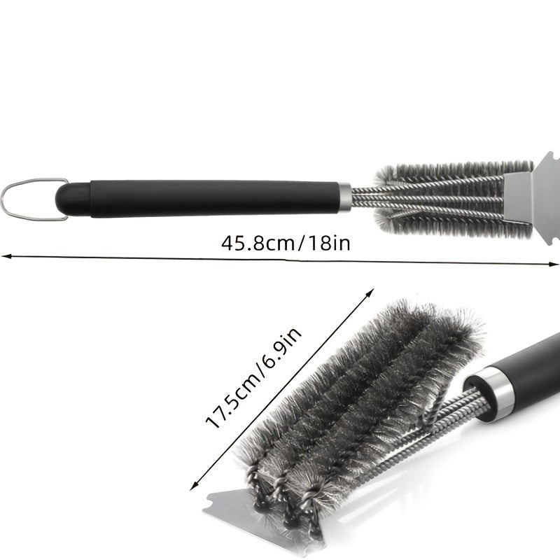 Stainless Steel Grill Brush-4