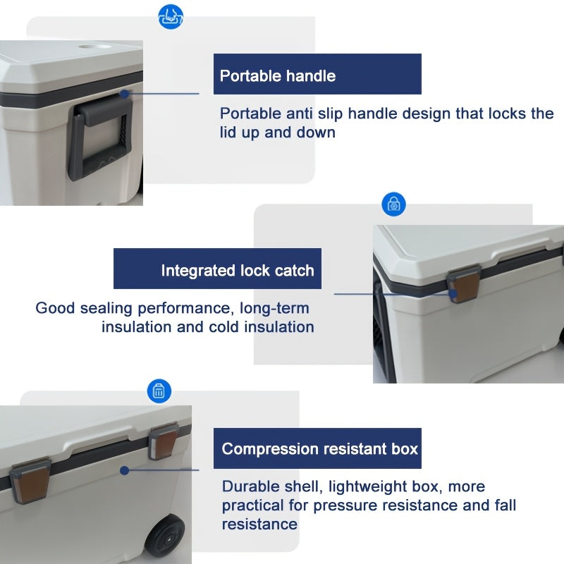48 Quart Portable Camping Cooler Box-1