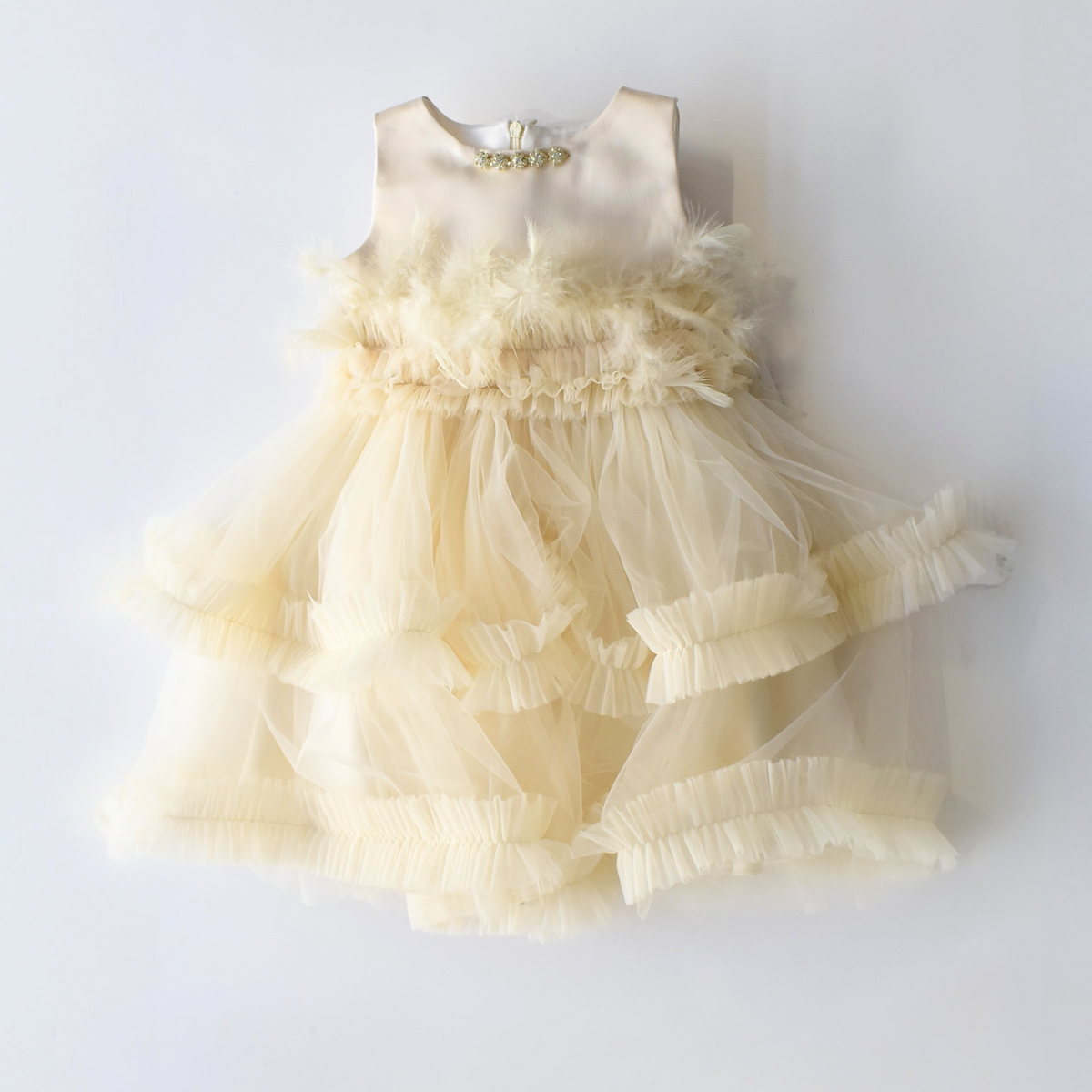 Feather Frida Girls Dress