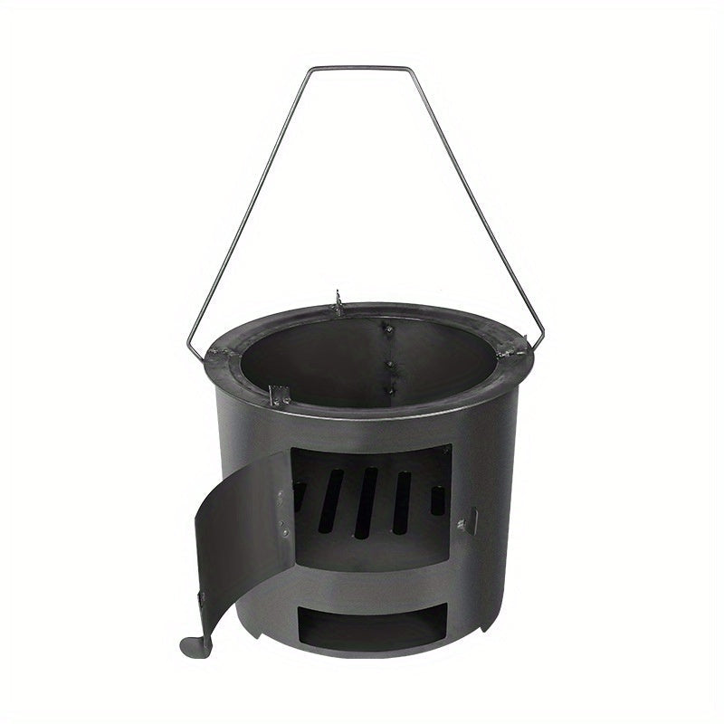 Outdoor Wood Stove for Camping and Cooking-0