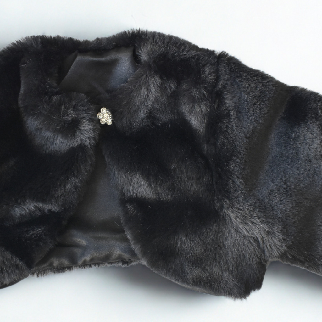 Fur Bolero for Kids-1
