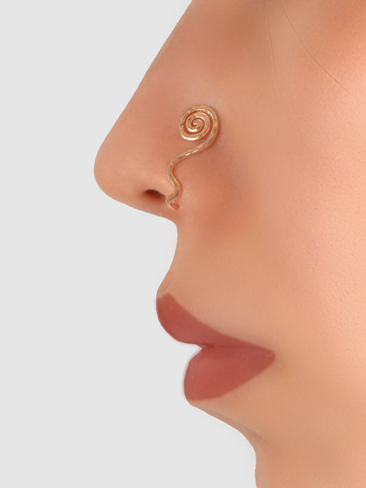 1 pc African Fake Nose Rings Non-Pierced Cartilage Tragus Septum Ring Nose Cuff