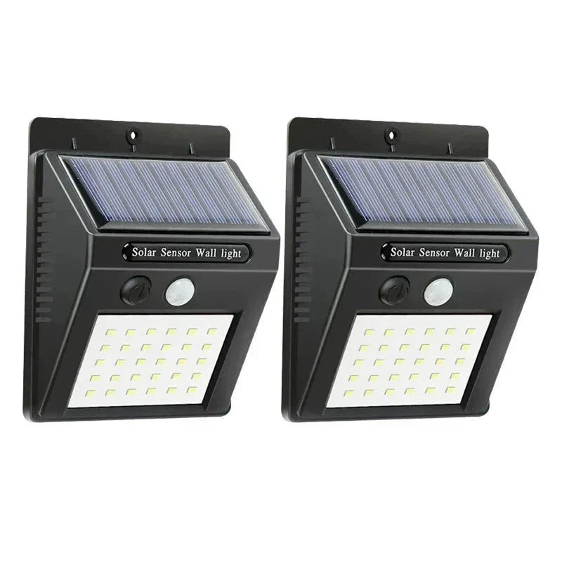 Solar-Powered Outdoor Motion Sensor Led Wall Light-0