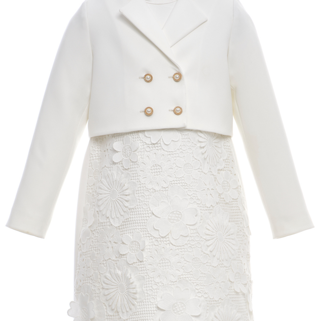 Saint-Tropez Girls Dress & Blazer