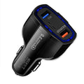 3 Port Usb Pd Quick Fast Car Charger Qc3.0 Adapter Cigarette Lighter Socket Au-6