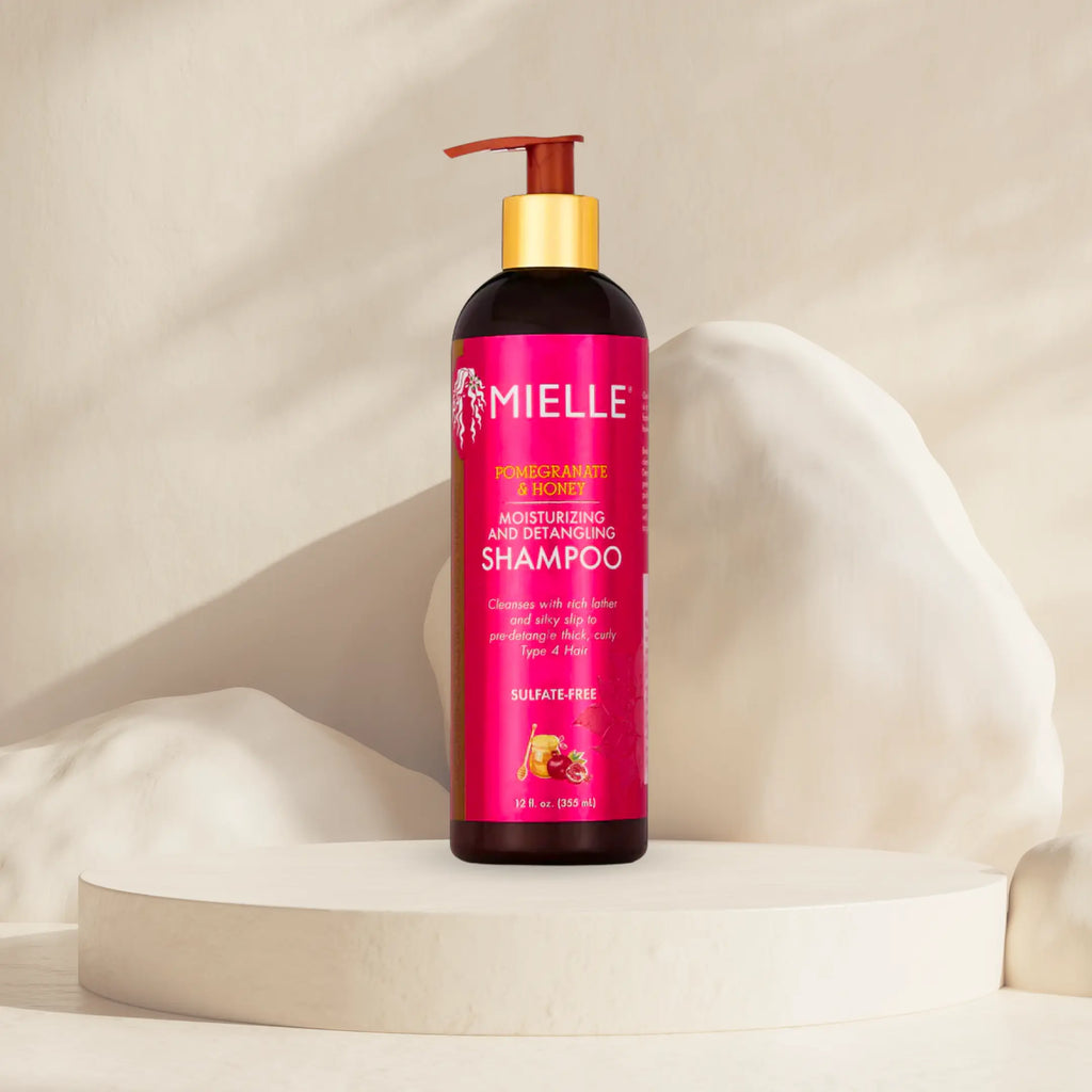 Mielle Organics Pomegranate & Honey Moisturising and Detangling Shampoo 355ml-2