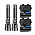 LED Flashlight with COB Work Light Rechargeable (5000LM)-0