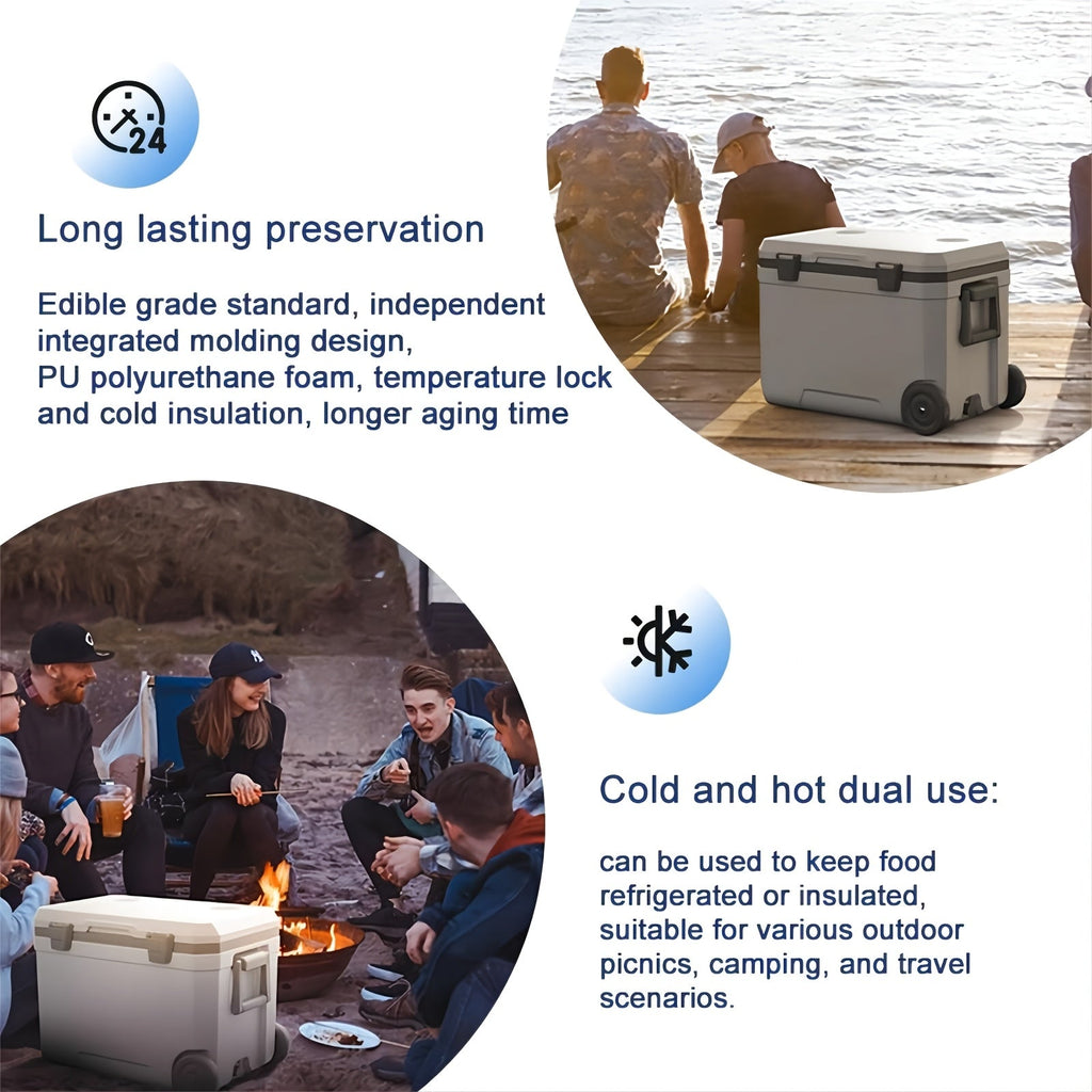 48 Quart Portable Camping Cooler Box-2