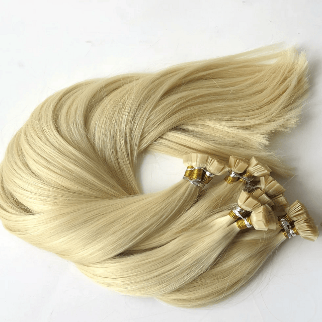 Flat Tip Hair Extensions – 100% Remy Human Hair | Seamless, Natural Look | Long-Lasting Pre-Bonded Extensions for Volume & Length-4