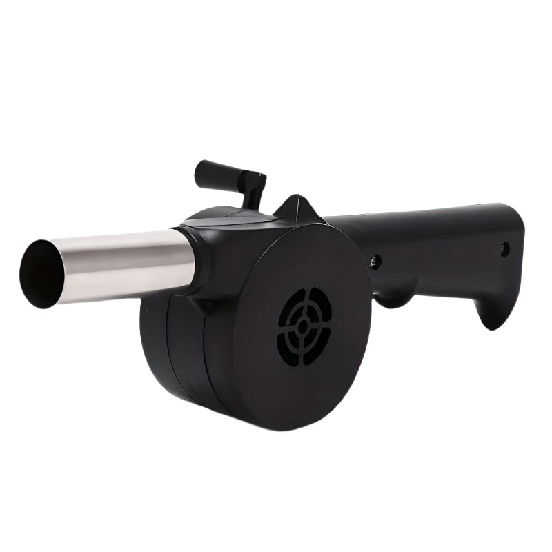 Portable Manual Bbq Blower Handheld Grill Fan-0