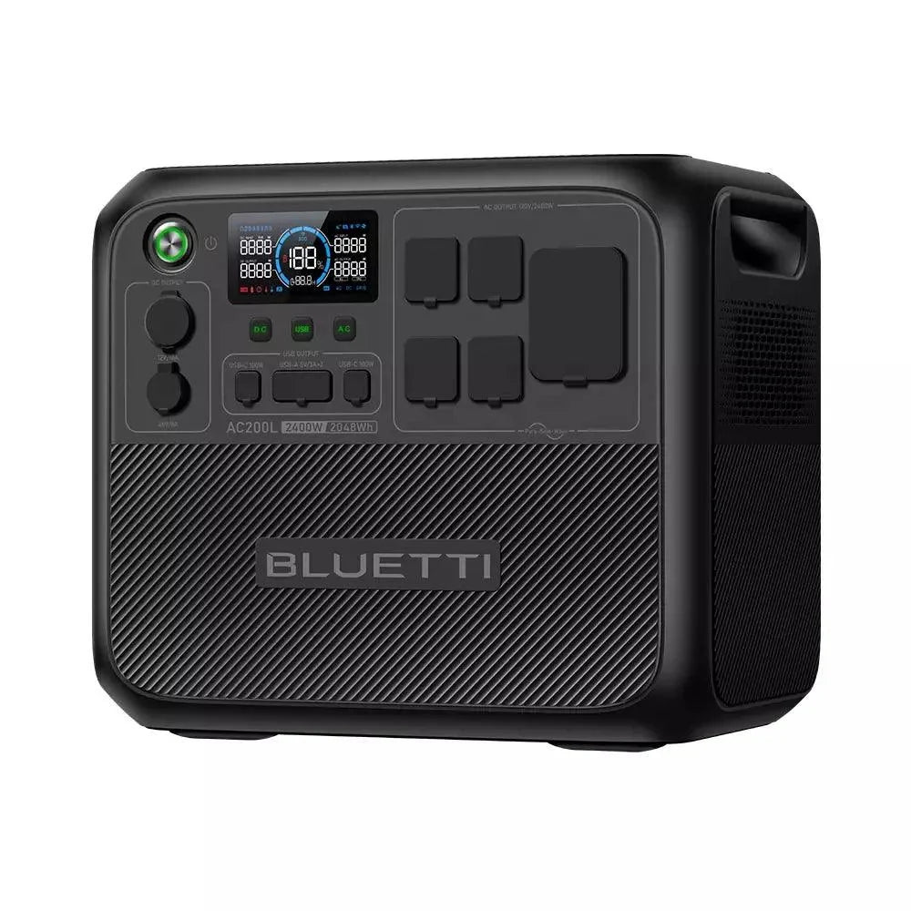 BLUETTI 【RENEW 】AC200L 2048Wh 2400W Portable Power Station Solar Generator High-Capacity Reliable Energy for Home Outdoor-3