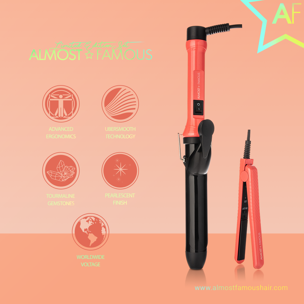 "Beach Wave Babe" 2-Piece Set with Curling Wand & Mini ToGo-3
