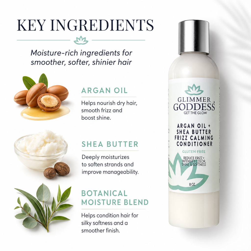 Organic Argan Oil Hair Conditioner – Deep Moisture & Frizz Control-1