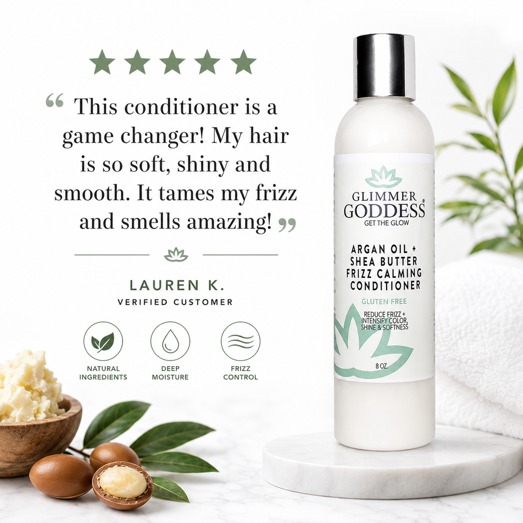 Organic Argan Oil Hair Conditioner – Deep Moisture & Frizz Control-2