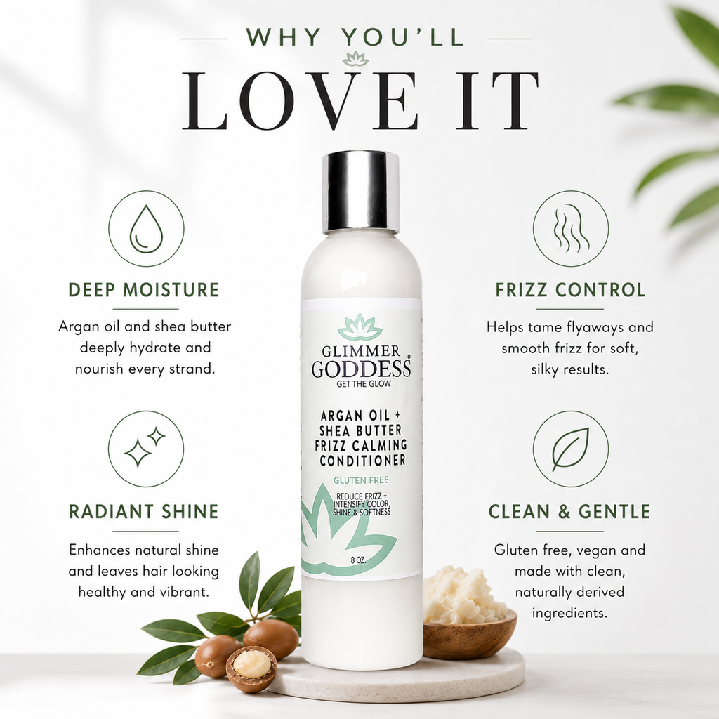 Organic Argan Oil Hair Conditioner – Deep Moisture & Frizz Control-4