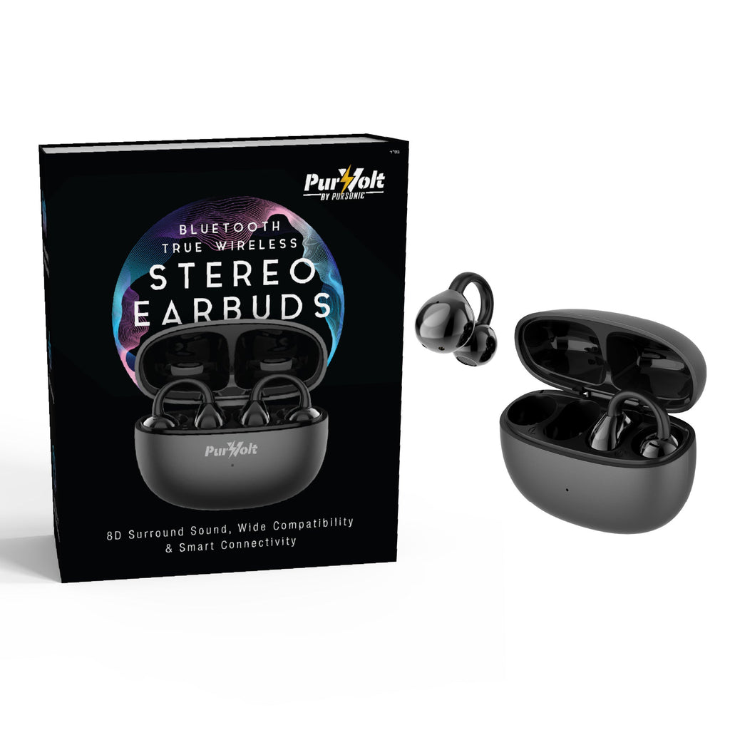 Complete Wireless Audio & Charging Bundle – Alarm Clock Radio Speaker with Wireless Charger + Earbuds-3