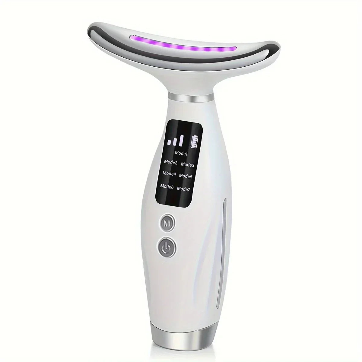 7-Mode Led Neck & Face Beauty Device – Skin Tightening, Lifting & Vibration-0