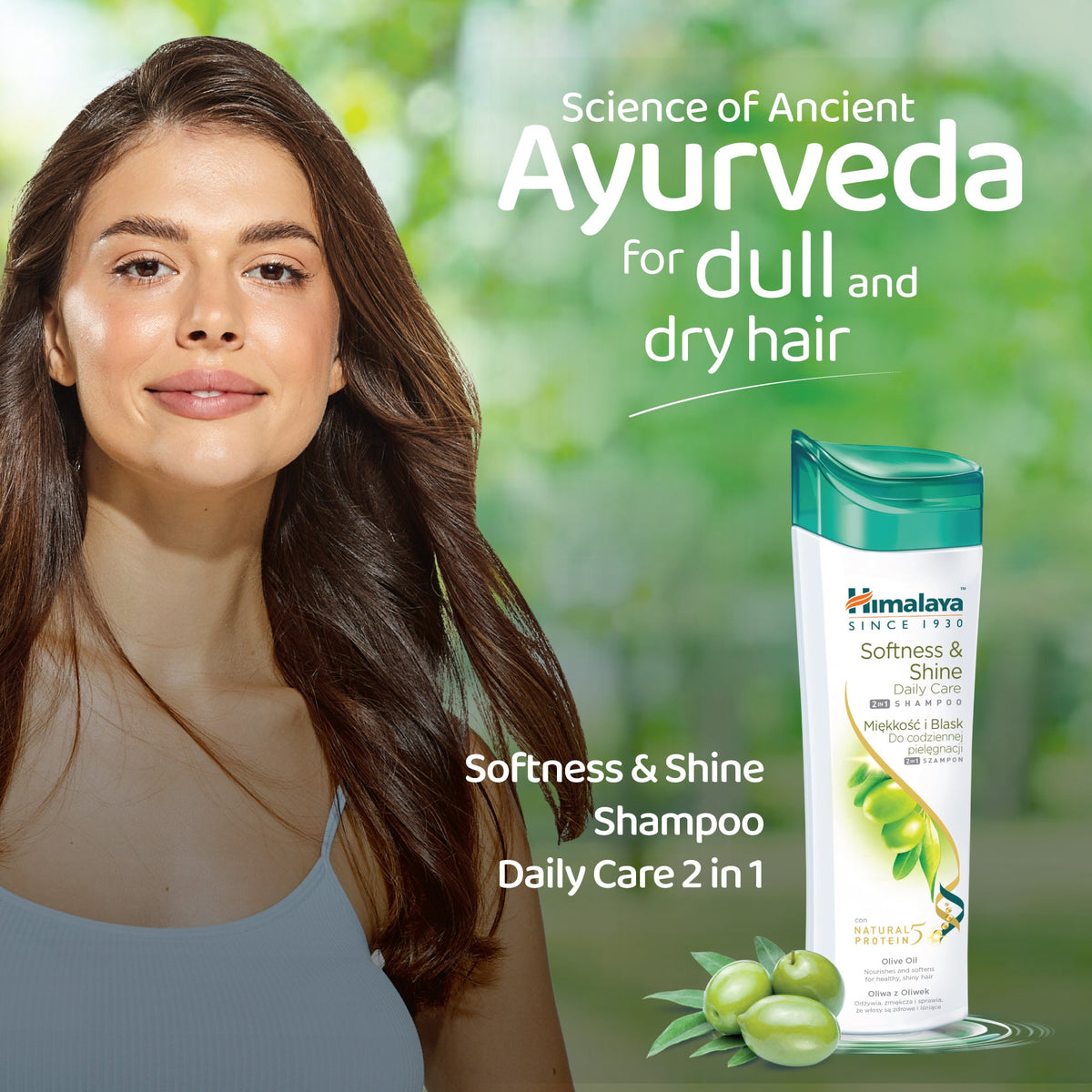 Himalaya Protein Shampoo - Softness & Shine - 400ml-1