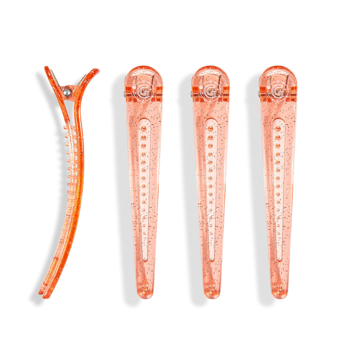 (4-Pack) Styling & Sectioning Pro Hair Clips-4