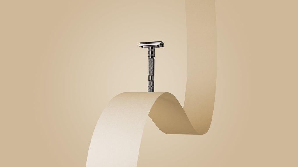 Rockwell T2 Adjustable Safety Razor - Gunmetal (Twist-to-Open)-2
