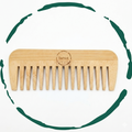 All-Natural Bamboo Hair Comb-0