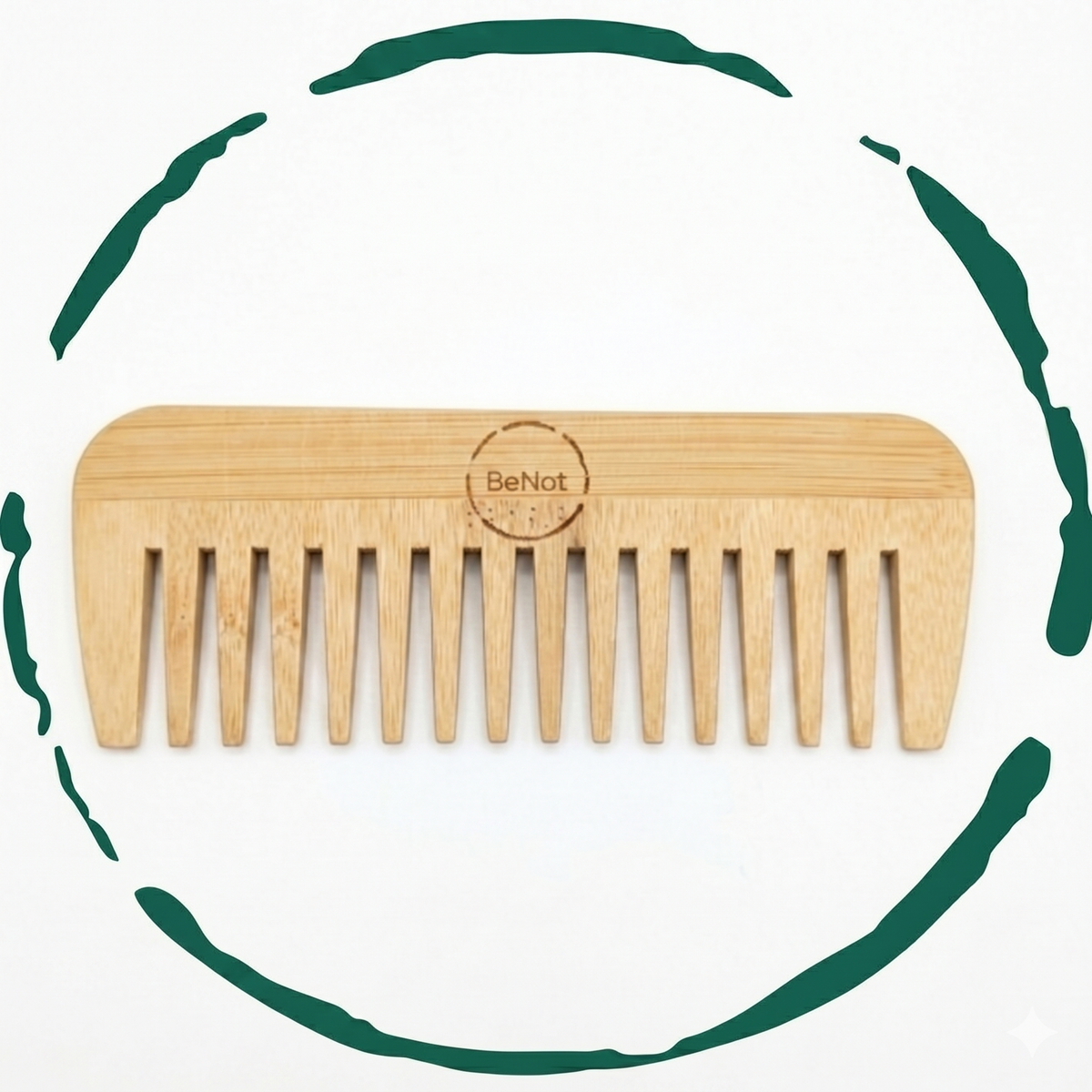 All-Natural Bamboo Hair Comb-0