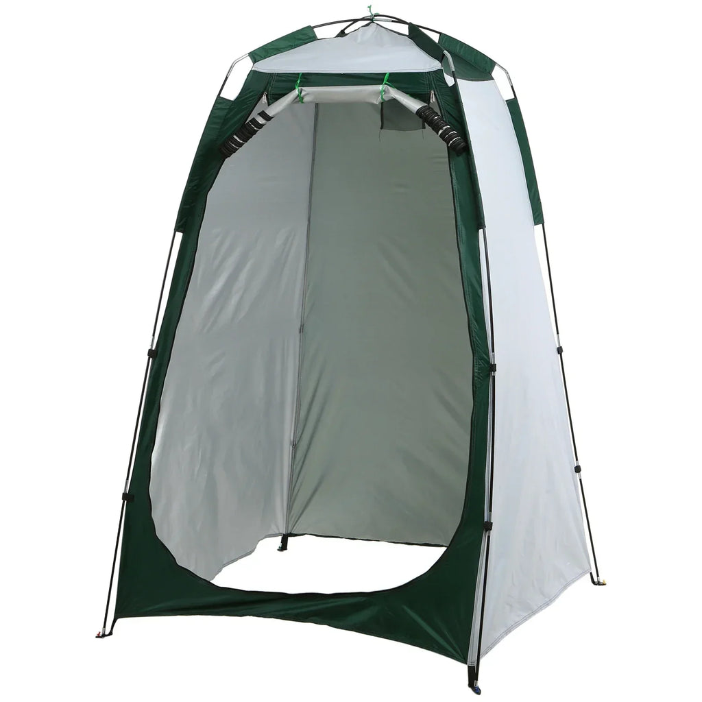 Outdoor Privacy Tent Shower, Toilet And Changing Shelter Green-3