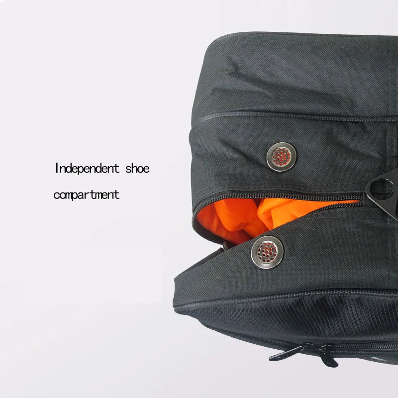Tennis Badminton Racket Backpack Black