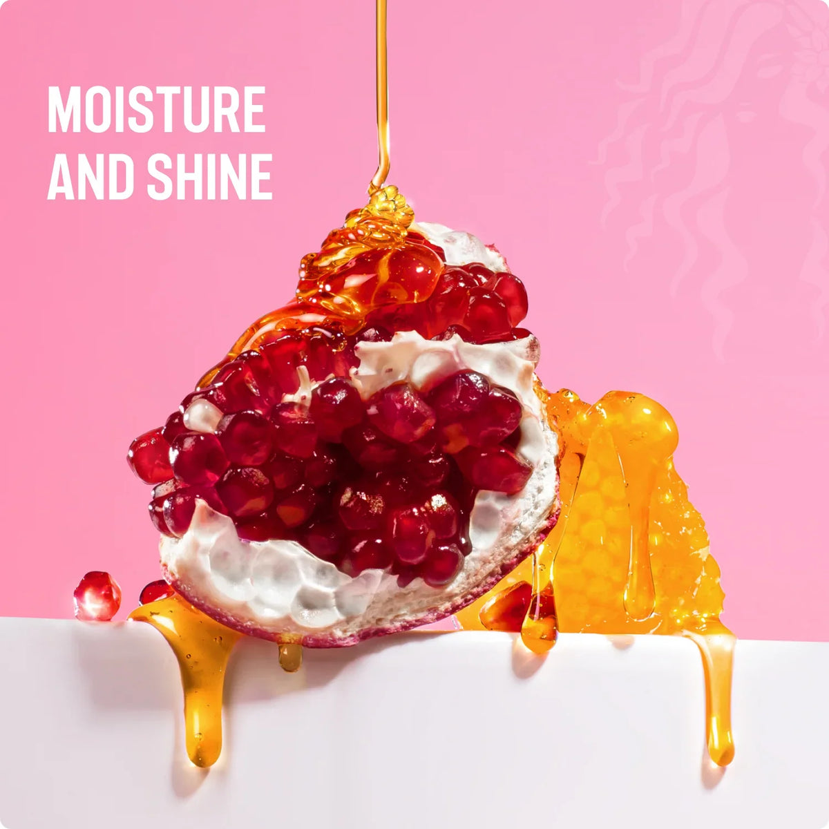 Mielle Organics Pomegranate & Honey Moisturising and Detangling Shampoo 355ml-1