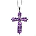 Amethyst Pendant in .925 Sterling Silver - KSP 3805-0