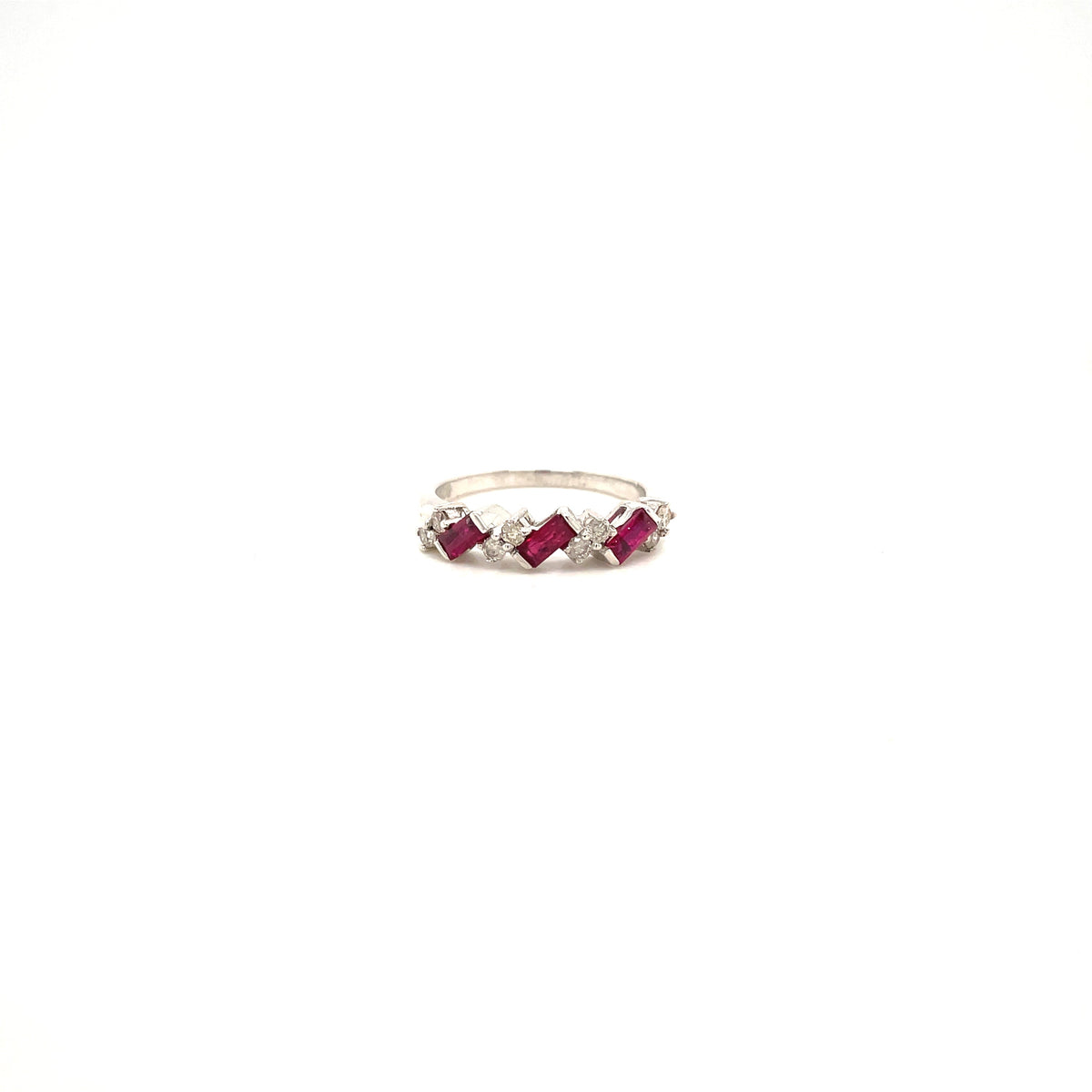 Emerald Ring in .925 Sterling Silver - KSR 11194