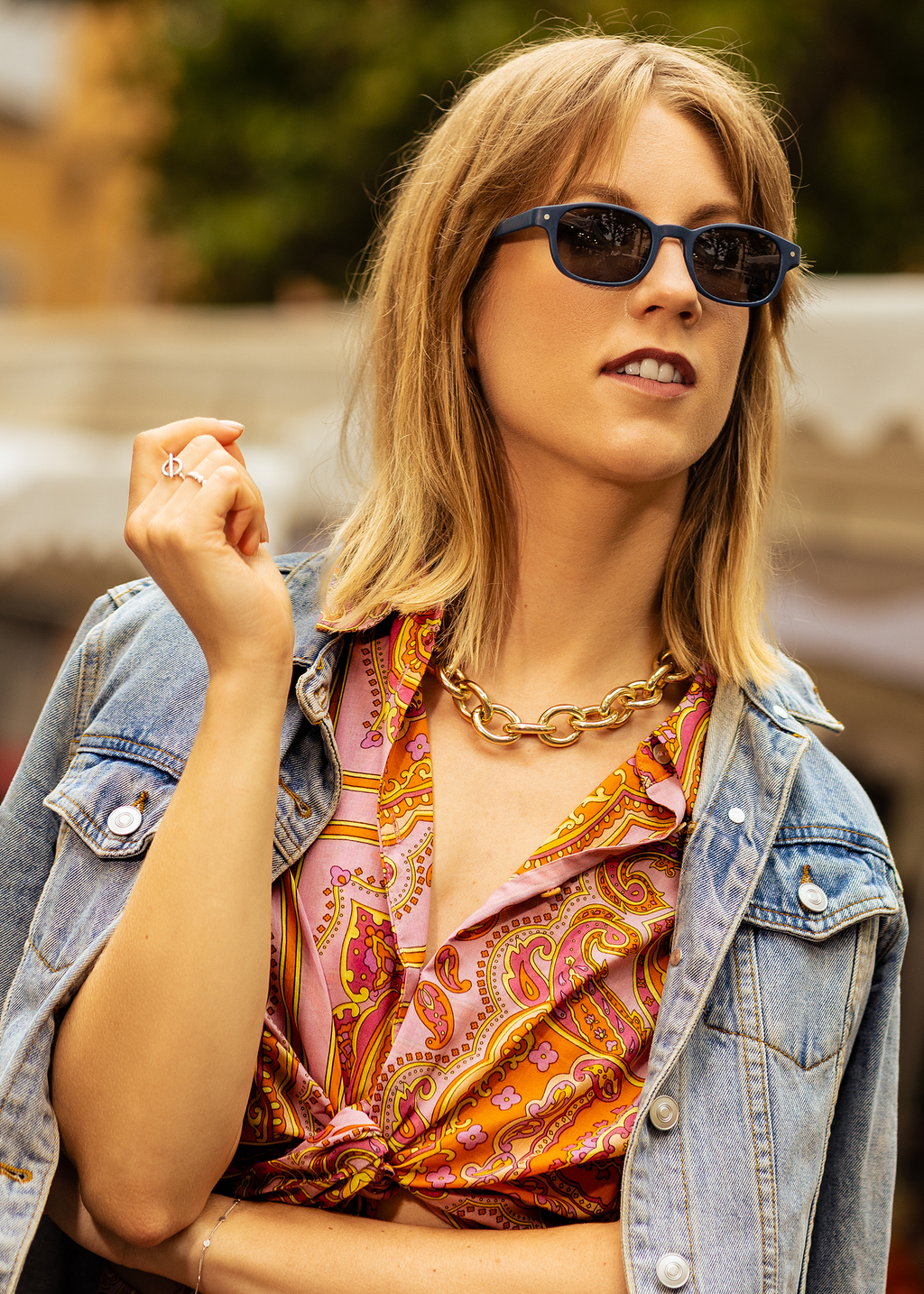 Kara – Steel Blue - READING GLASSES