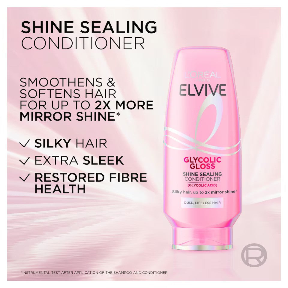 Loreal  Elvive Glycolic Gloss Shine Sealing Conditioner-1