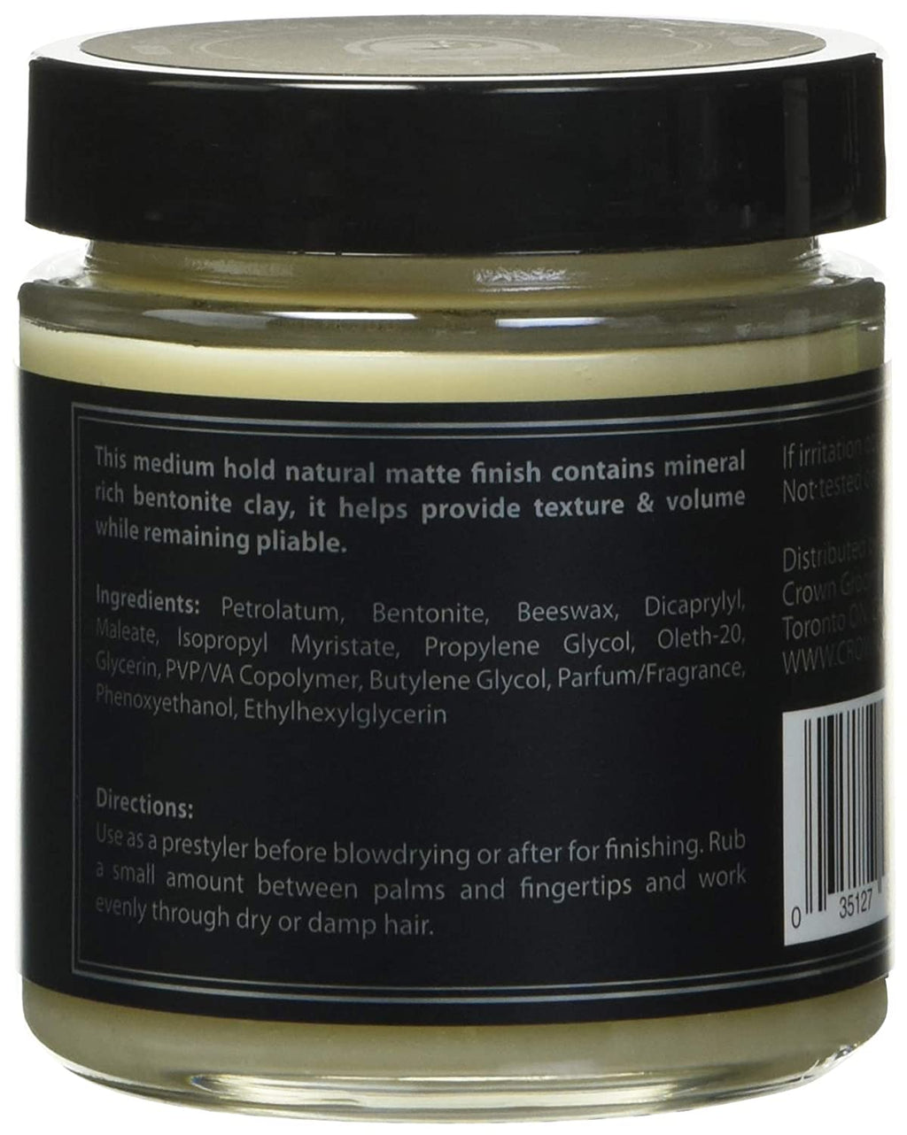 CSC-949529 Crown Shaving Matte Styling Clay 4oz-1
