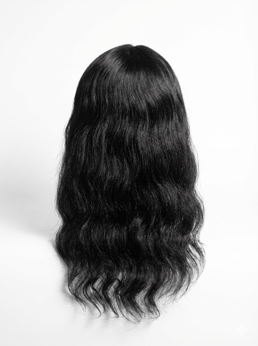 Mono Base Wig - 100% Remy Human Hair | Breathable & Natural Scalp Appearance-2