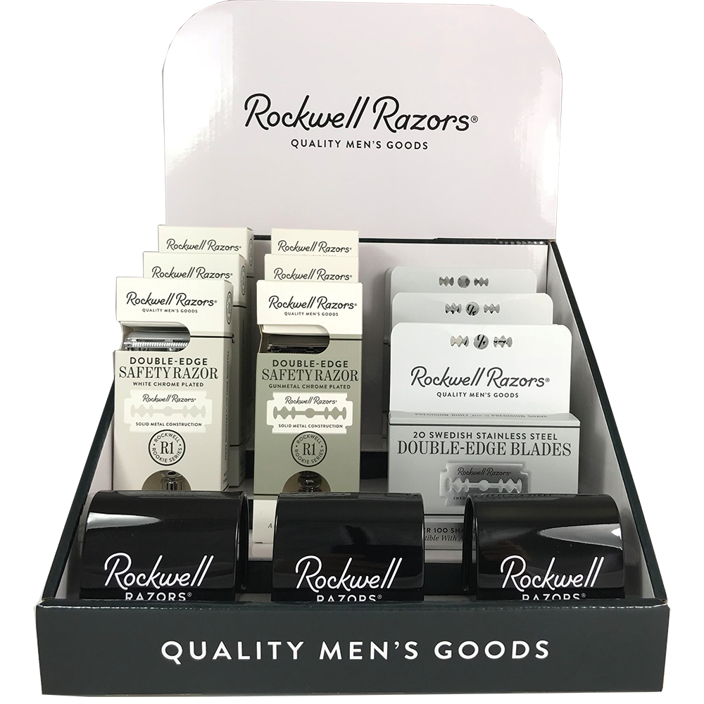 Rockwell Razors Rookie Value Bundle Shave Hardware Display-0