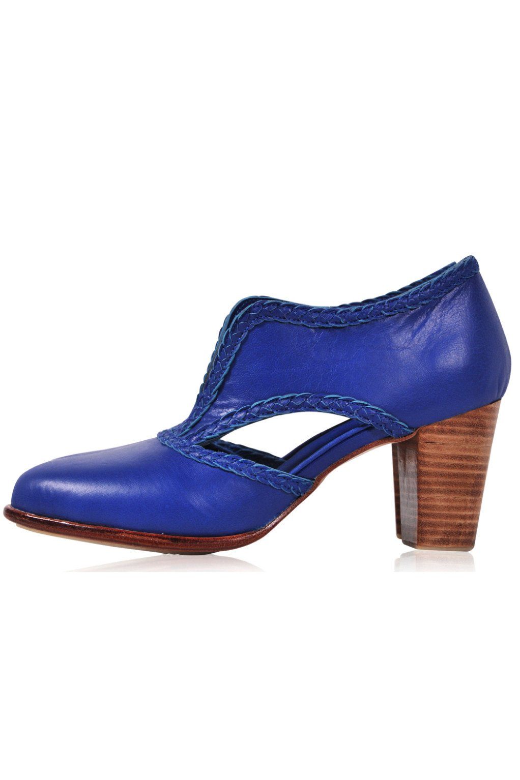 Spirit Walker Leather Heel Booties
