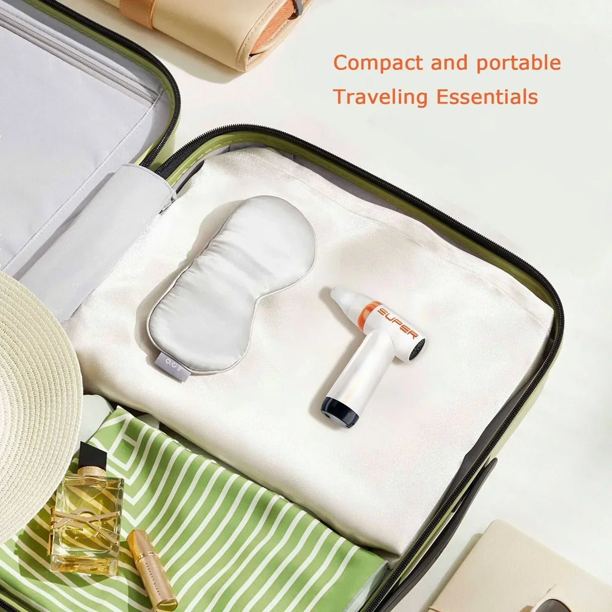 Wireless Handheld Mini Hair Dryer-4
