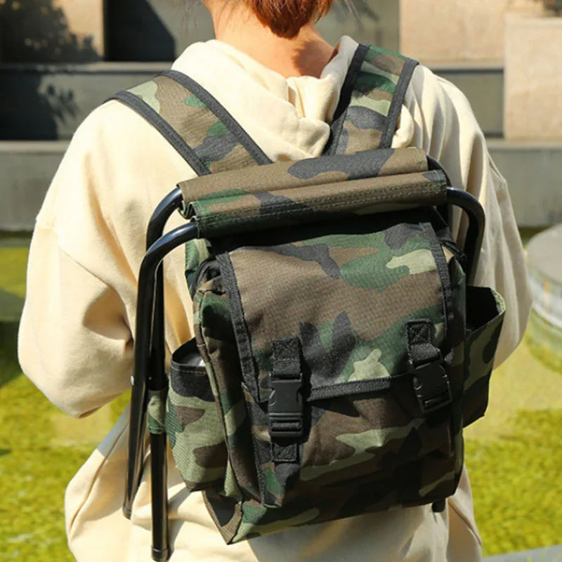 2 in 1 Folding Fishing Chair Bag-4