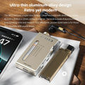 Portable HiFi FM Stereo Radio Receiver Gold
