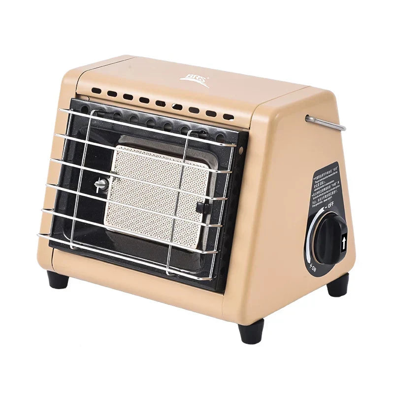 Portable 1500W Butane Tent Infrared Outdoor Space Heater Khaki-0