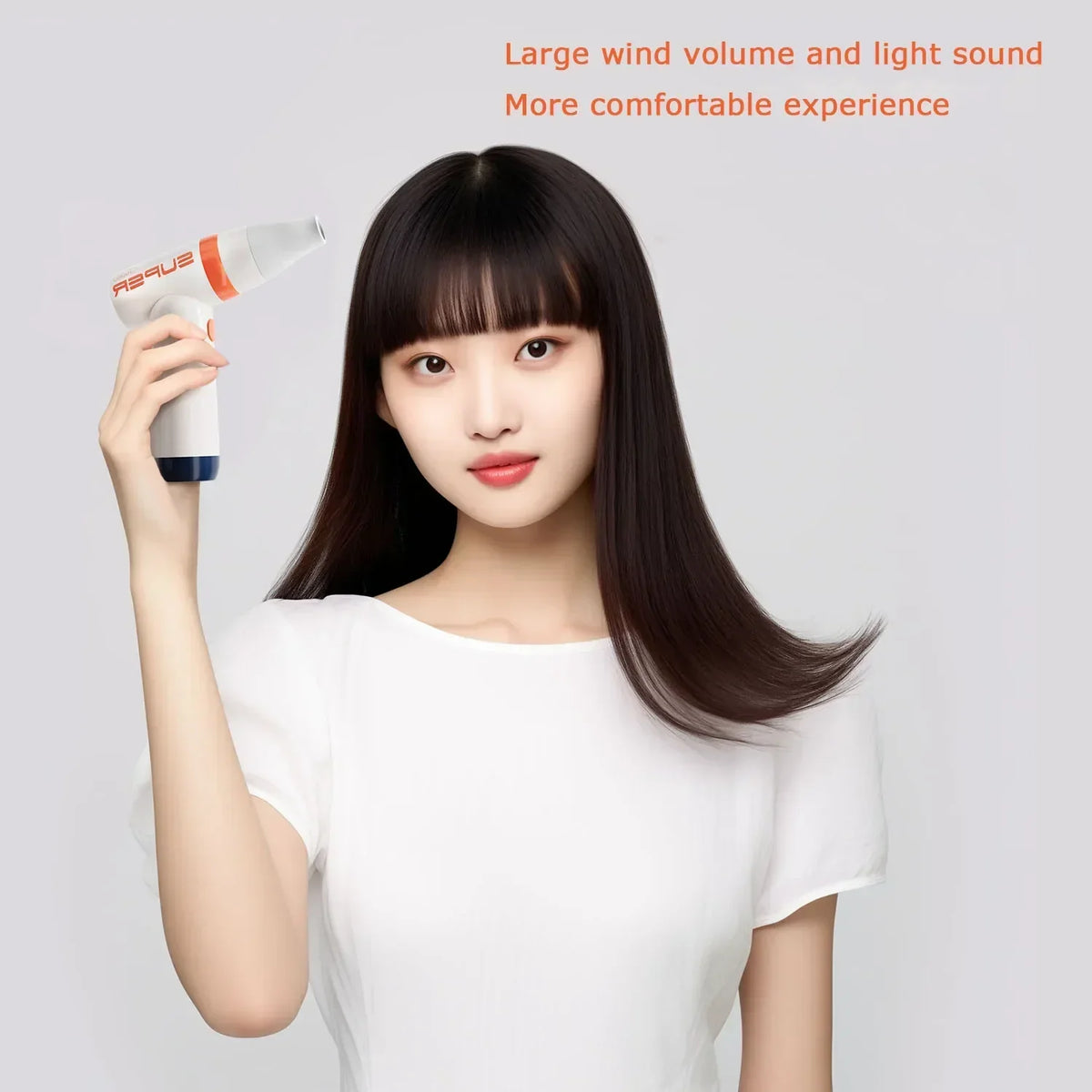 Wireless Handheld Mini Hair Dryer-3