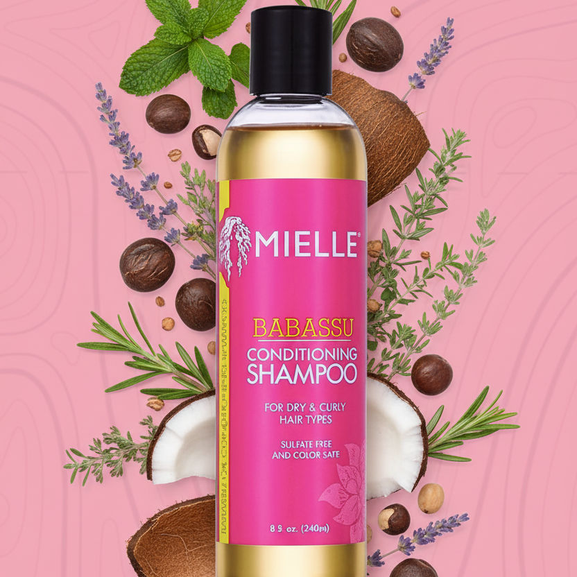 Mielle Babassu Conditioning Sulfate-Free Shampoo 240ml-1