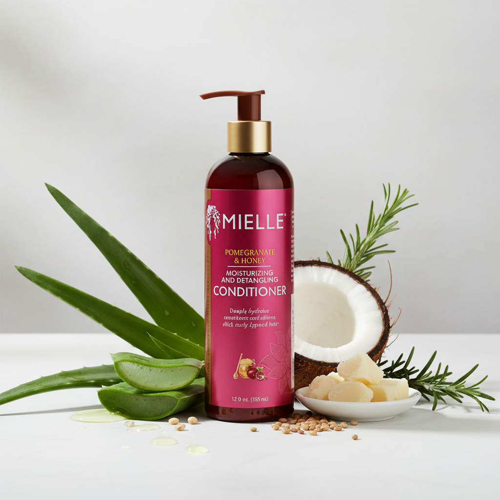 Mielle Organics Pomegranate & Honey Moisturising and Detangling Conditioner 355ml-1
