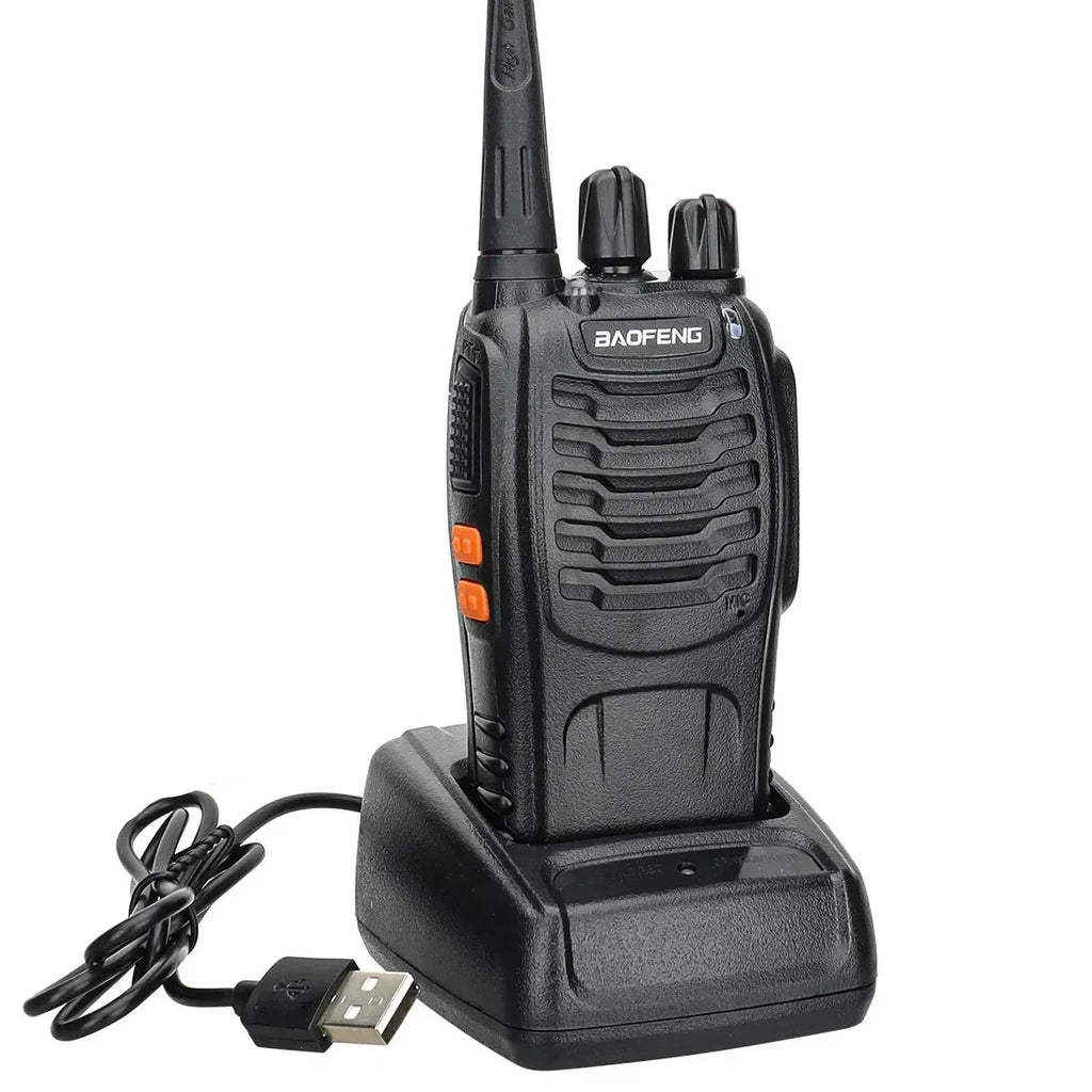 V2 Walkie Talkie Long Range Radio (2PCS BF-888S)-0